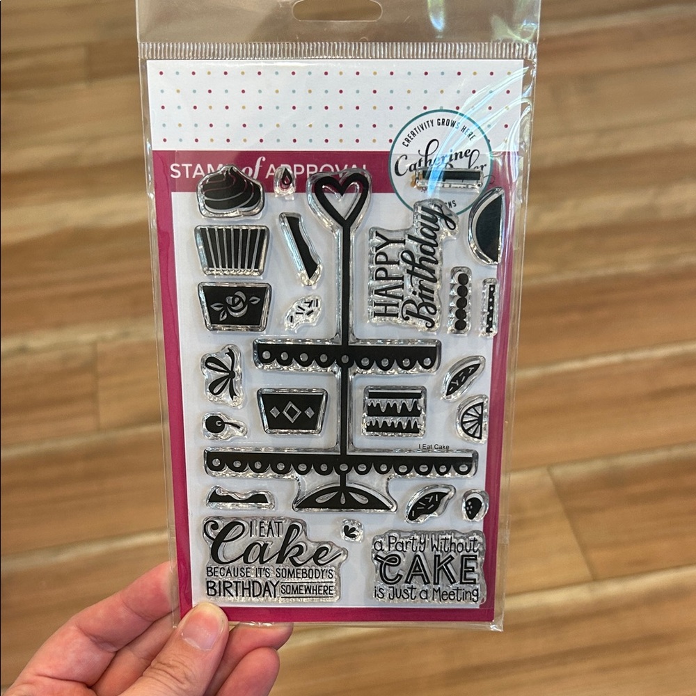 Birthday Cake Clear Stamps